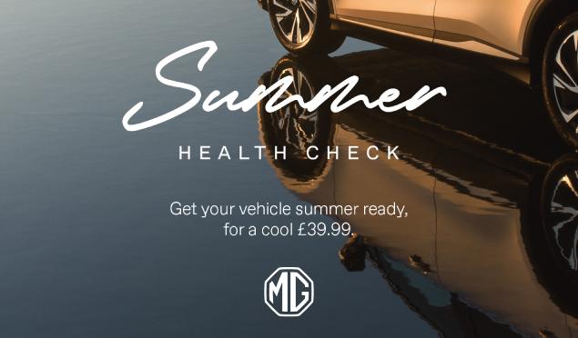 Get your MG summer-ready for £39.99