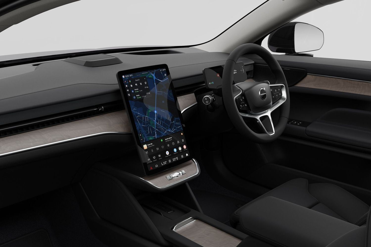 Interior of the Volvo ES90