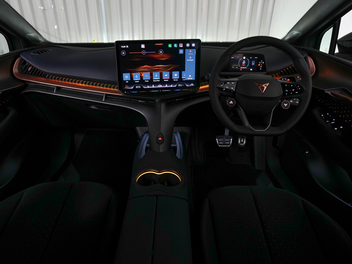 CUPRA Tavascan's Immersive Lighting