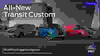 All-New Transit Custom Range 0% Campaign