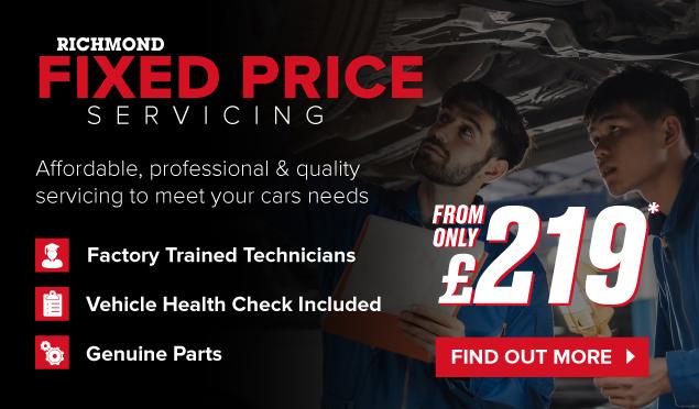 With Richmond Motor Group, you can take to the road with complete peace of mind. Book your service online today.