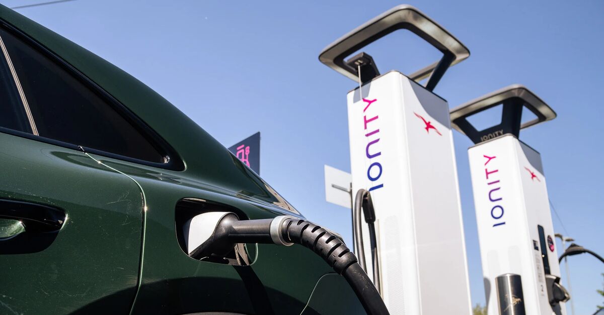 Electric Porsche Charging