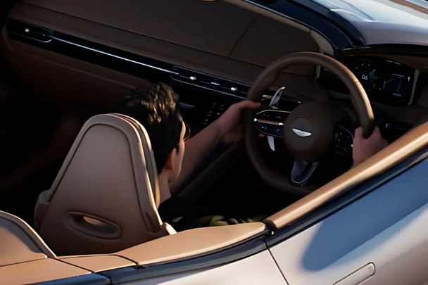 DB12 Volante steering