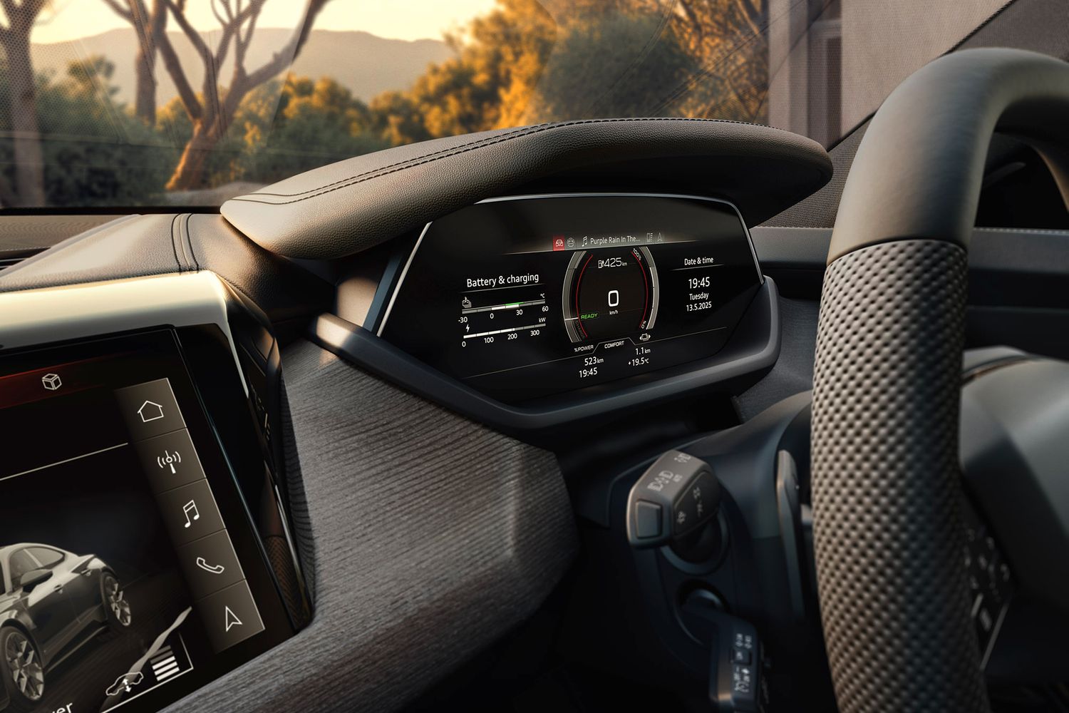 The latest technology inside of the new Audi e-tron GT quattro, available at Belfast and Portadown Audi.