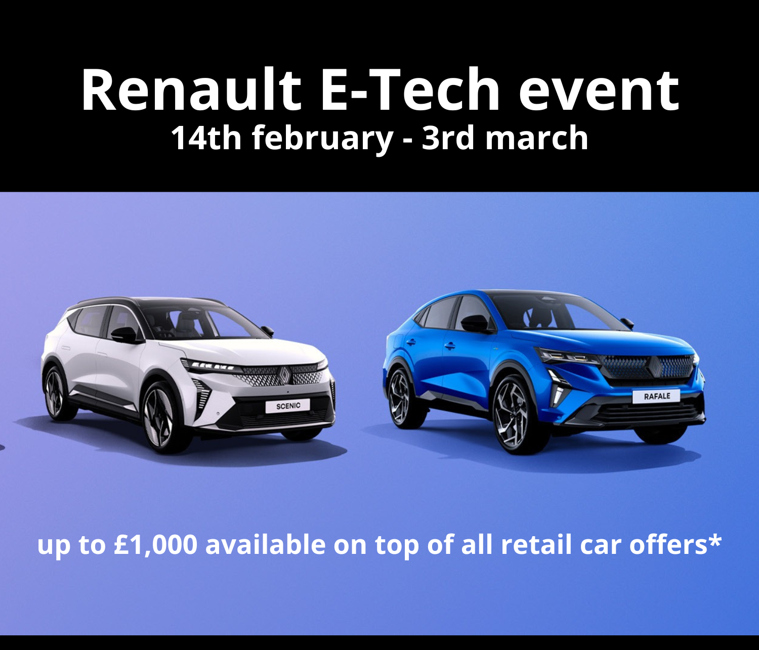 Electrify Your Drive at Startin Renault Worcester – Award-Winning Renault E-Tech Event!