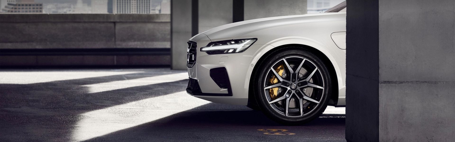 Polestar Optimised Volvo parked in car park