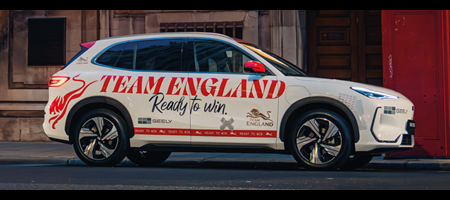Geely Backs Team England on the Road to Glasgow 2026