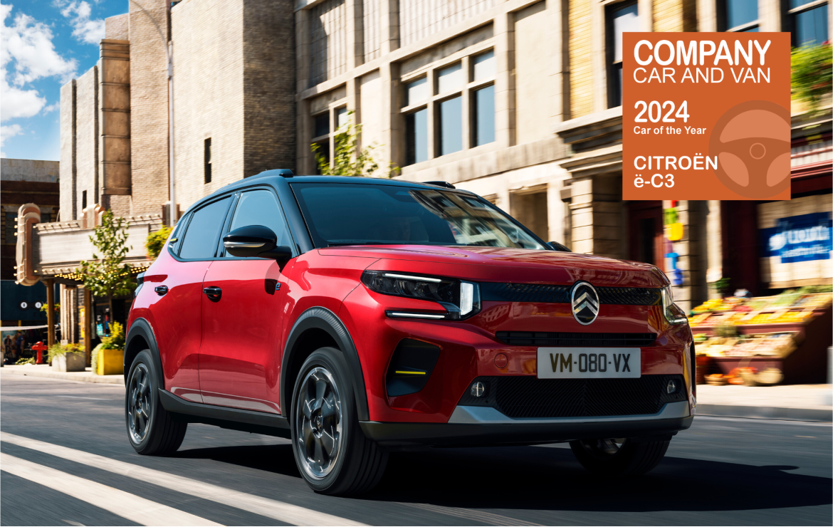 CITROEN E-C3 WINS COMPANY CAR & VAN 'CAR OF THE YEAR' AWARD