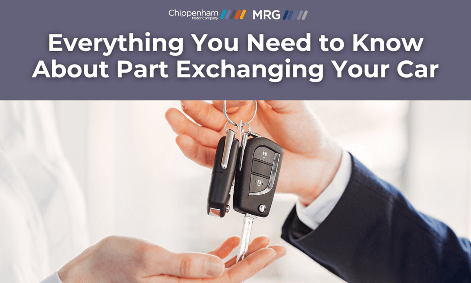 Everything you need to know about part exchanging your car