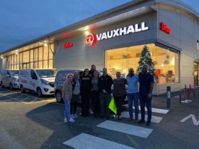 Drive Vauxhall WestonSuperMare Helps Deliver Christmas Presents
