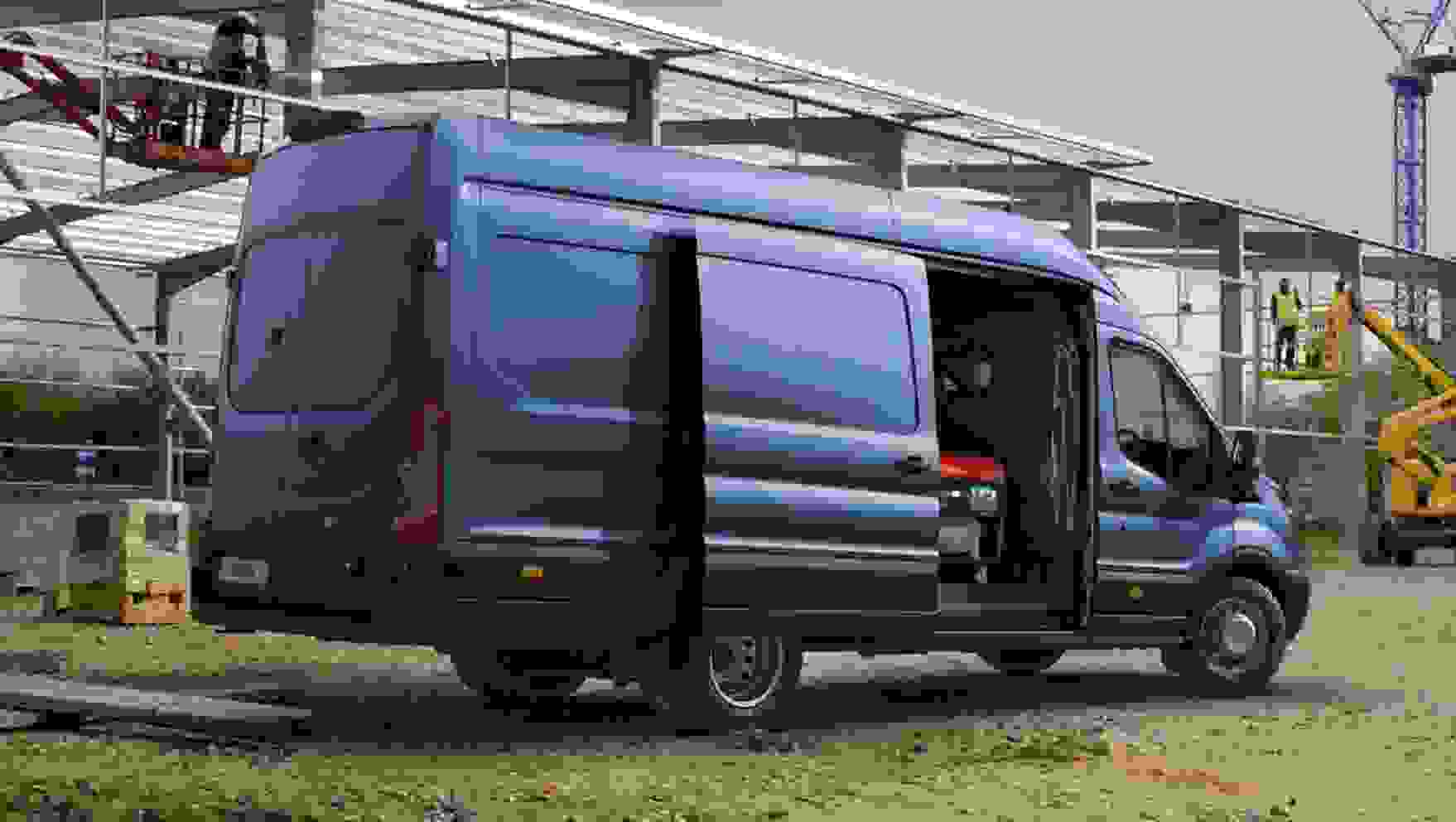 Side view of the New Ford Transit from £20,329.64
