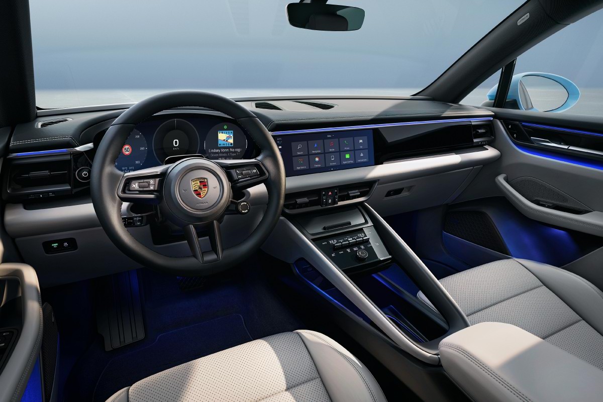 Porsche Macan EV Interior