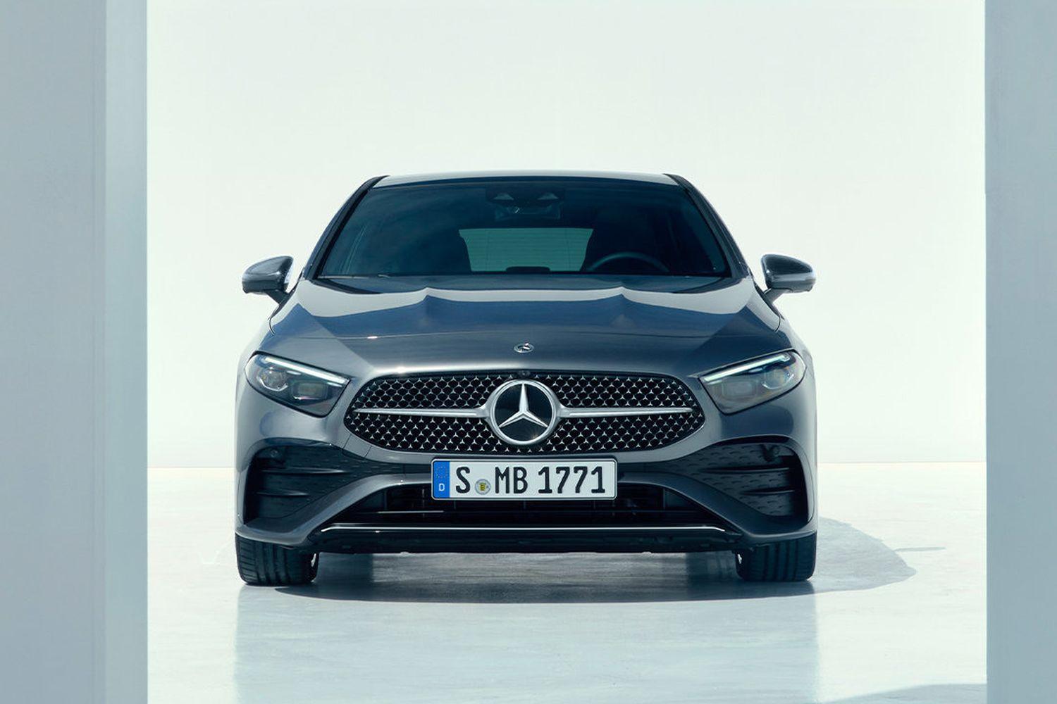 New Mercedes-Benz Models on Showroom