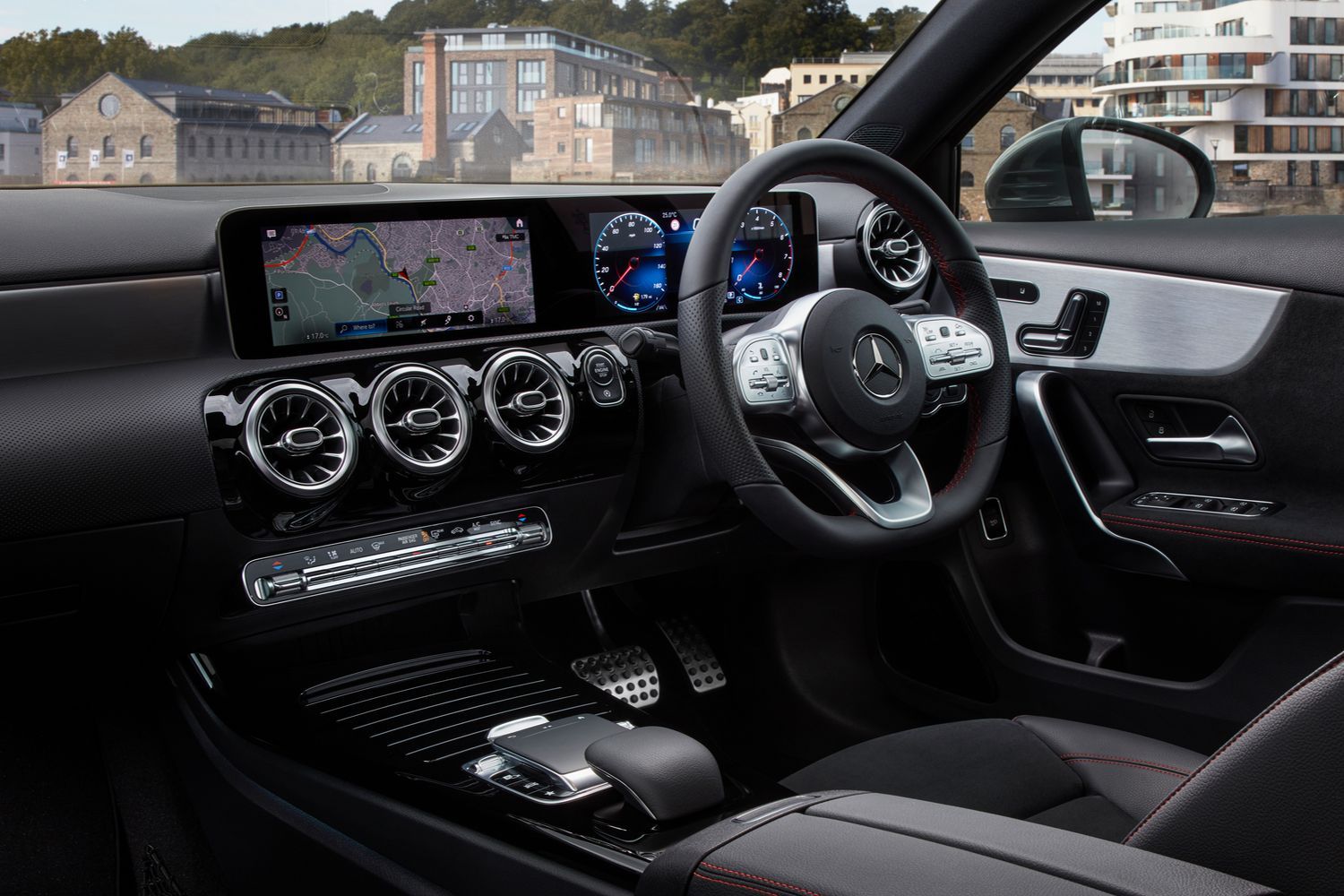 A Class Saloon Interior technology