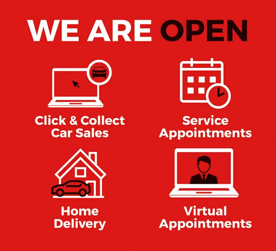 Sherwoods are Open - Click & Collect, Service Appointments, Home Delivery, Virtual Appointments