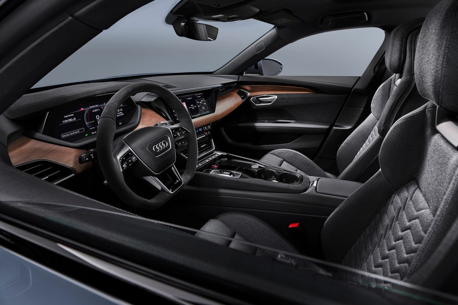New Audi E Tron GT Quattro interior view