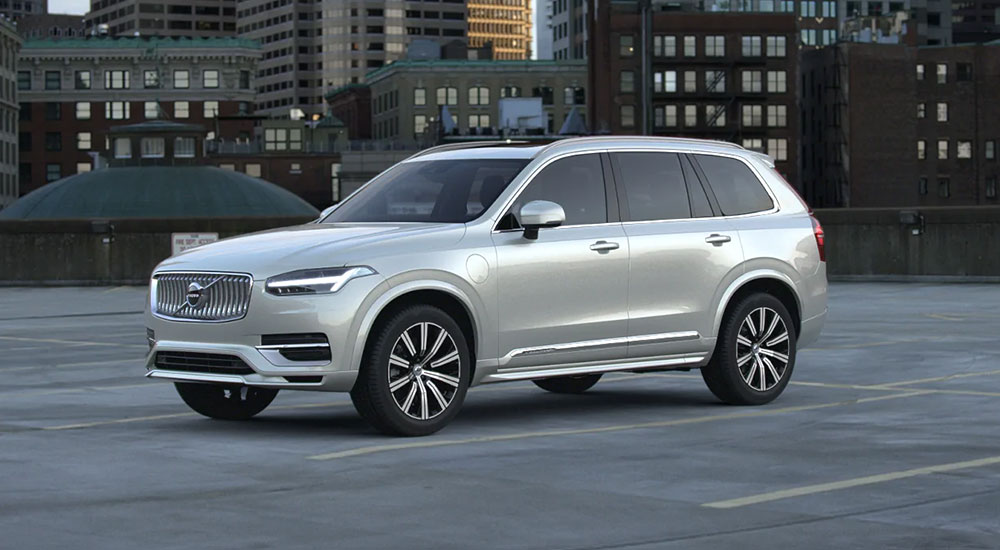 silver volvo