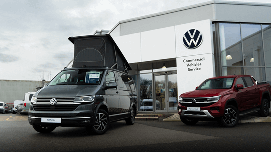 New Volkswagen Commercial Vehicles & California Models at VWCV Leeds