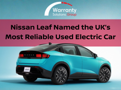 Nissan Leaf Named the UK’s Most Reliable Used Electric Car