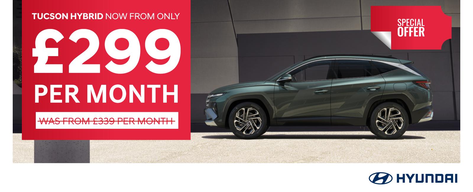 Hyundai TUCSON Hybrid Offer - Hampshire, West Sussex & Surrey