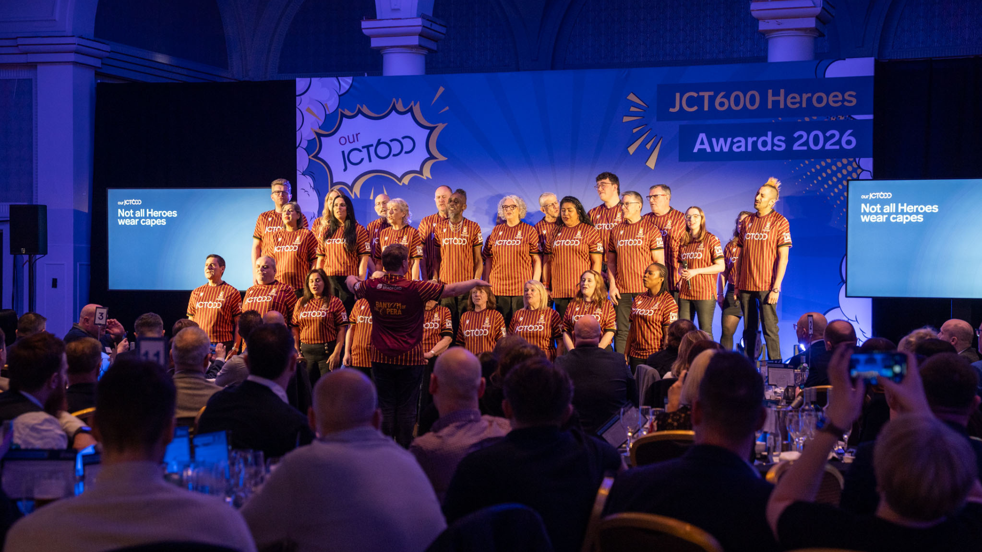 Bantam of the Opera at the JCT600 Heroes Awards