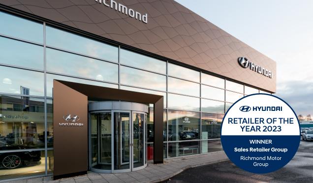 Richmond Hyundai - Retailer of the Year 2023 Winner