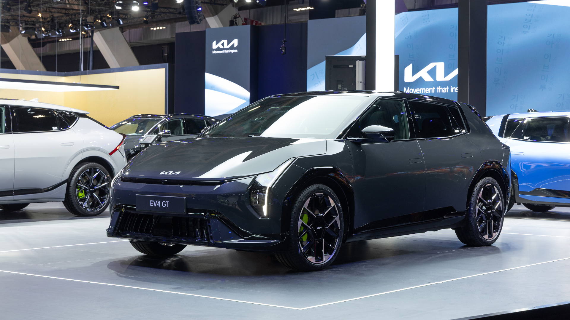 Kia electrifies Brussels Motor Show with three new GT models: EV3, EV4 and EV5