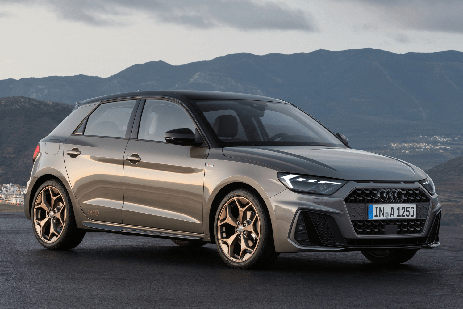 Latest Audi A1 Sportback in grey, available with Think Audi