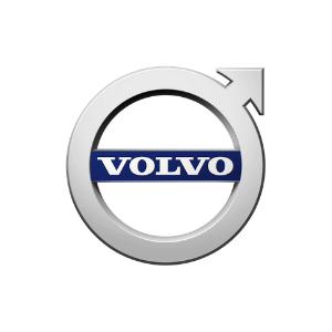 Volvo logo on a white background