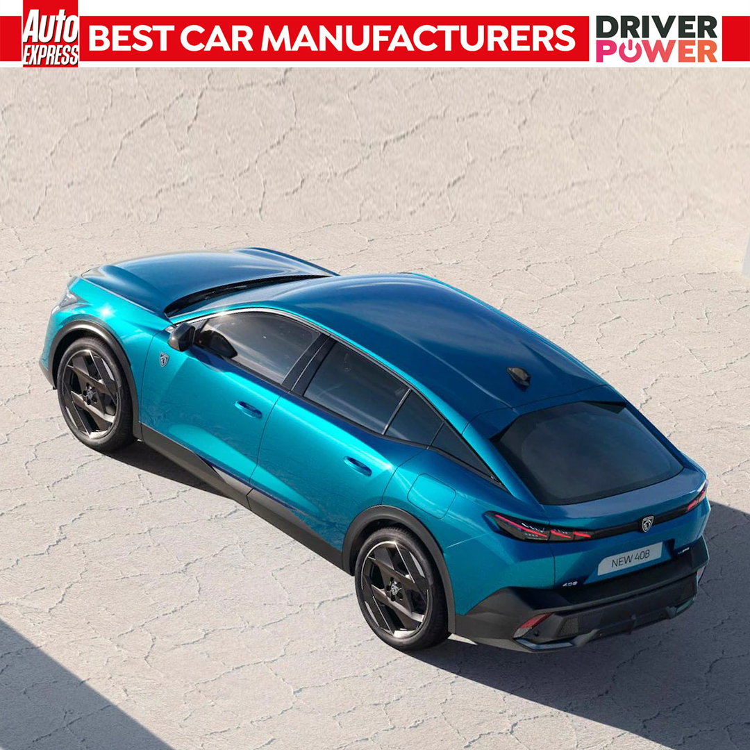 Peugeot Takes 9th Place in Auto Express' Driver Power Manufacturers Ranking