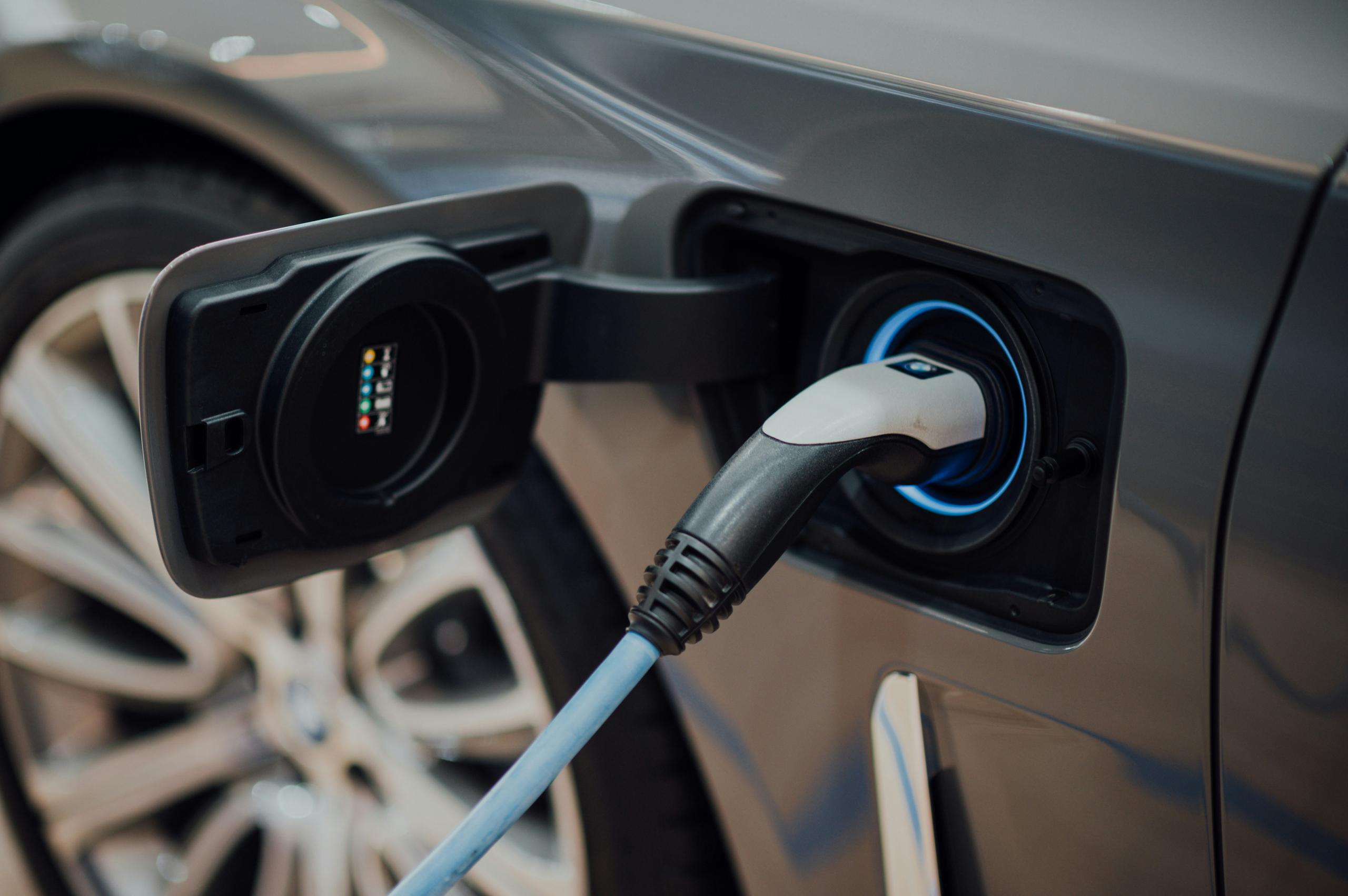 BMW Charging at Charging Point