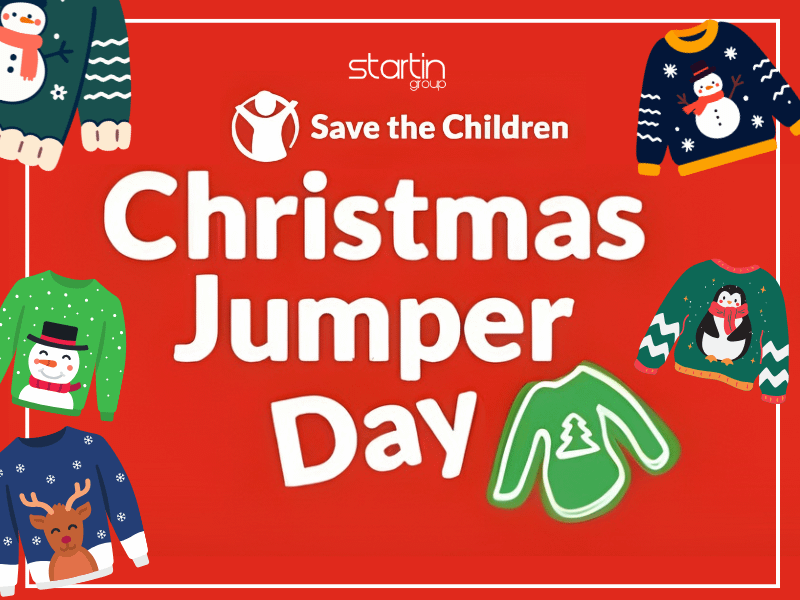 Startin Christmas Jumper Day 2025