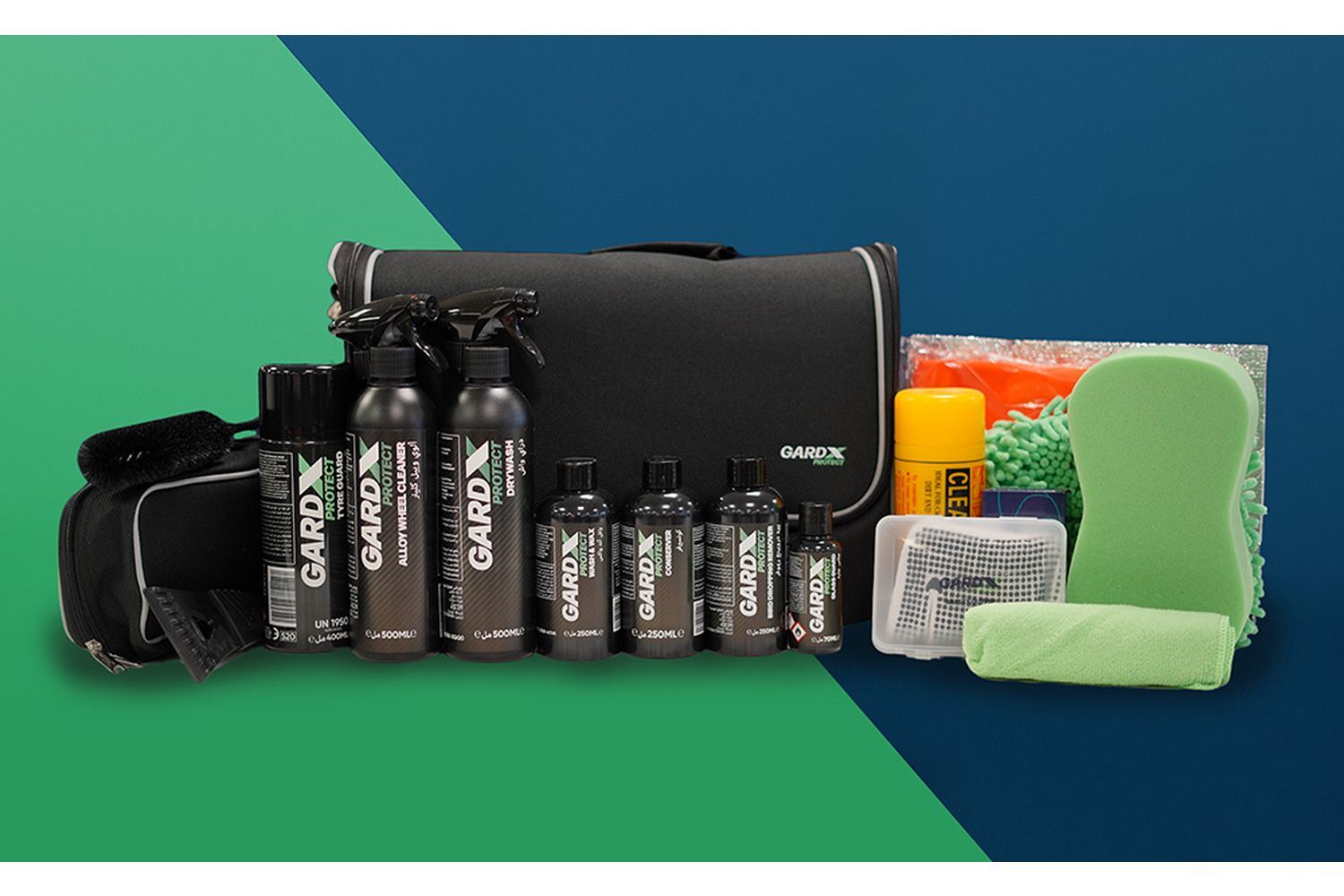 Products included in the GuardX Protect Customer Care Pack