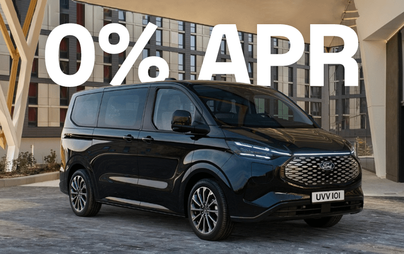 E-Tourneo Custom with 0% APR