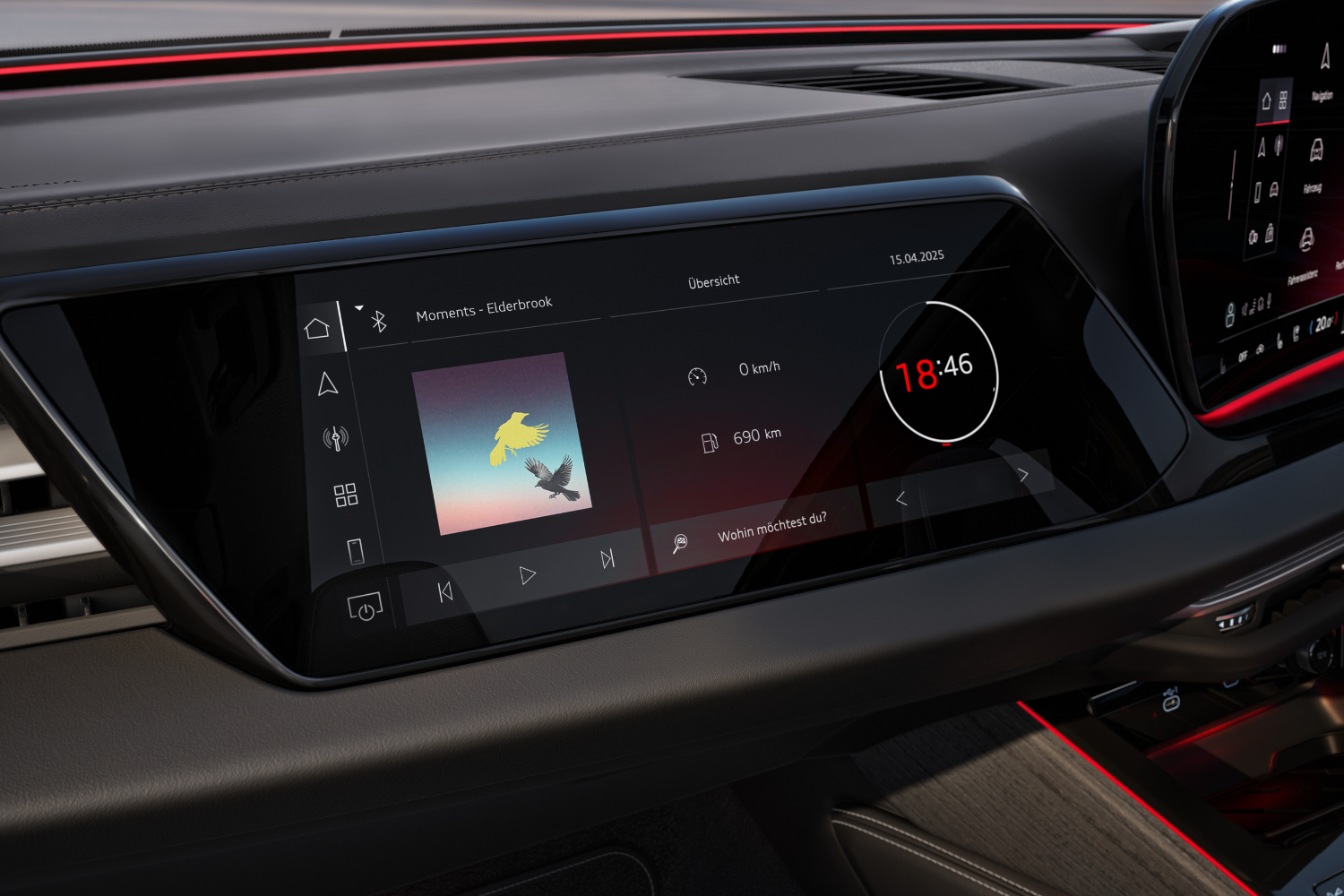 The technology of the new Audi A6 Saloon, available at Belfast and Portadown Audi.