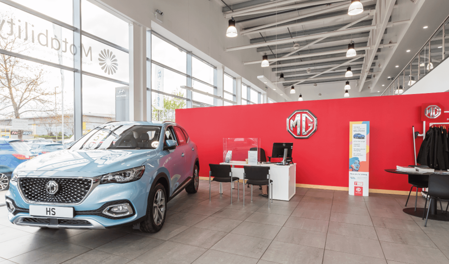 MG Guildford - Showroom - Interior
