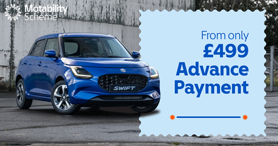 Suzuki Swift Motability Scheme Offers