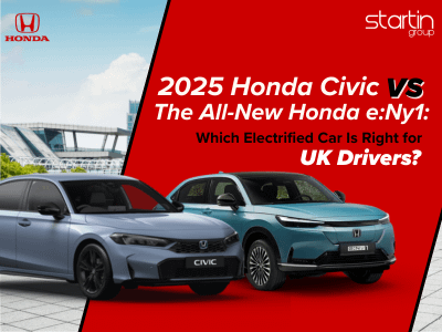 2025 Honda Civic vs. The All-New Honda e:Ny1: Which Electrified Car Is Right for UK Drivers?