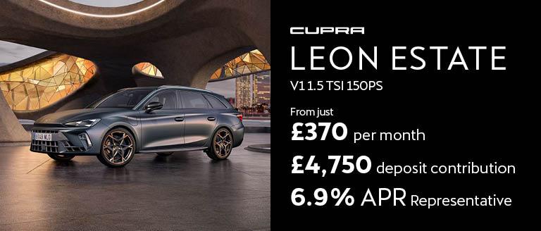 CUPRA Leon Estate Finance Offer
