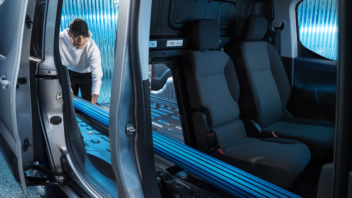 interior of Peugeot Partner