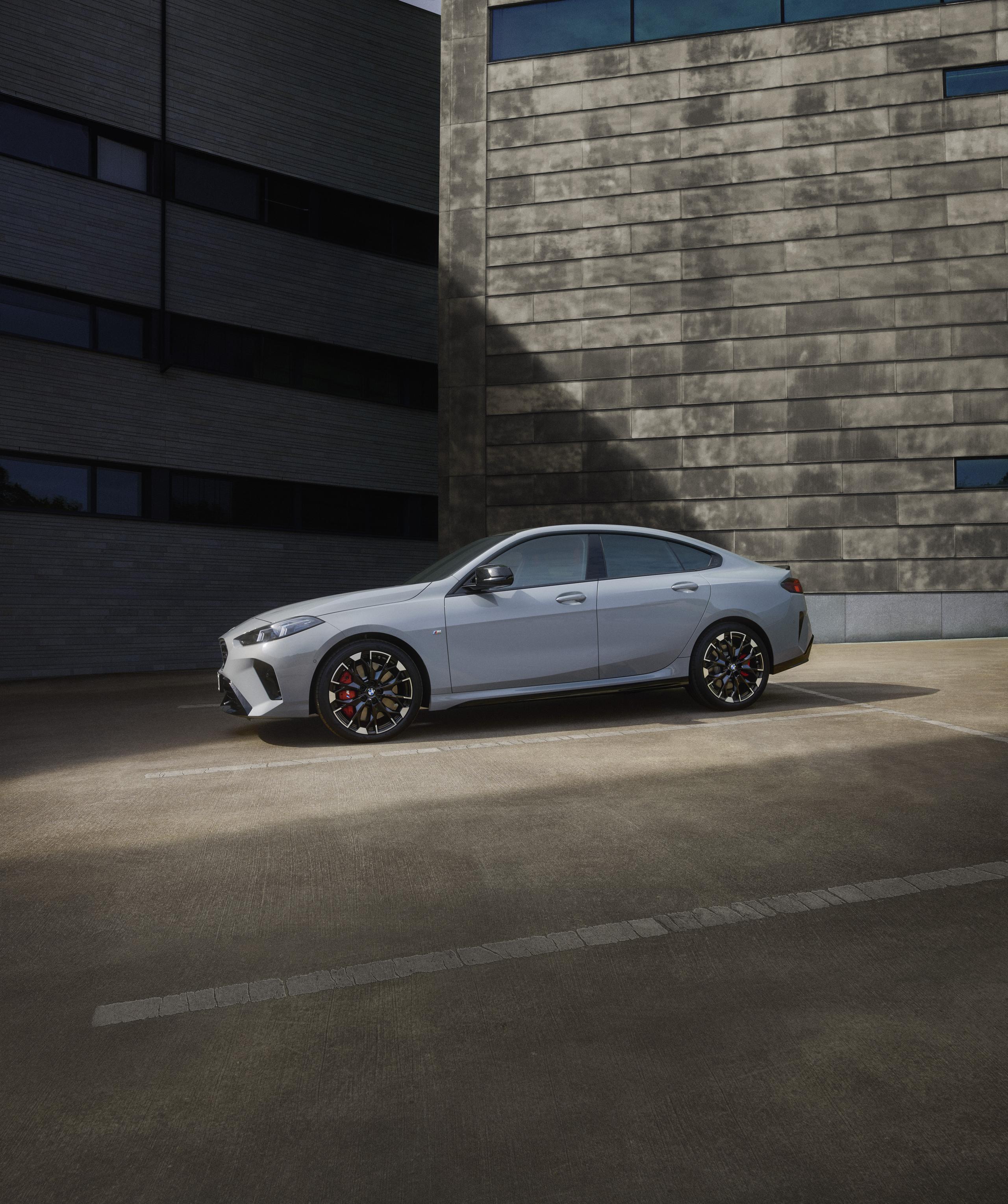 Used BMW 2 series side view of car driving