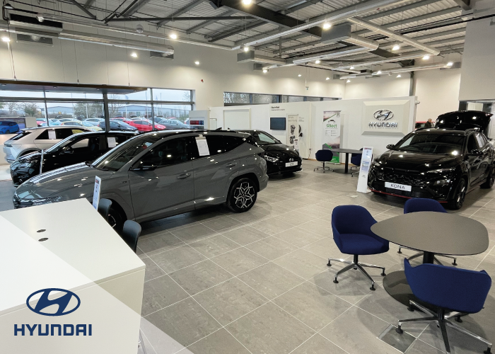 Richmond Hyundai Bognor Regis Showroom