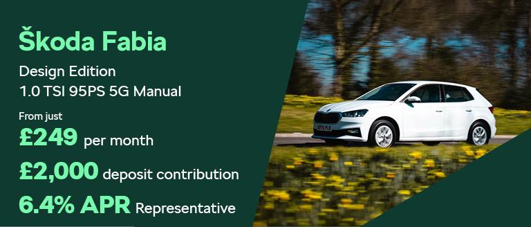 Škoda Fabia Finance Offer From Caffyns