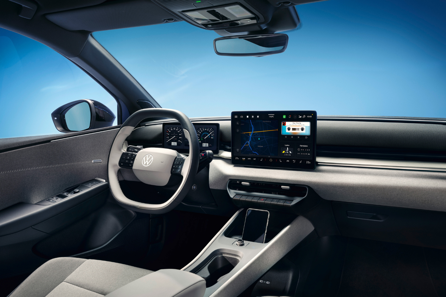 New Volkswagen ID Polo infotainment system view