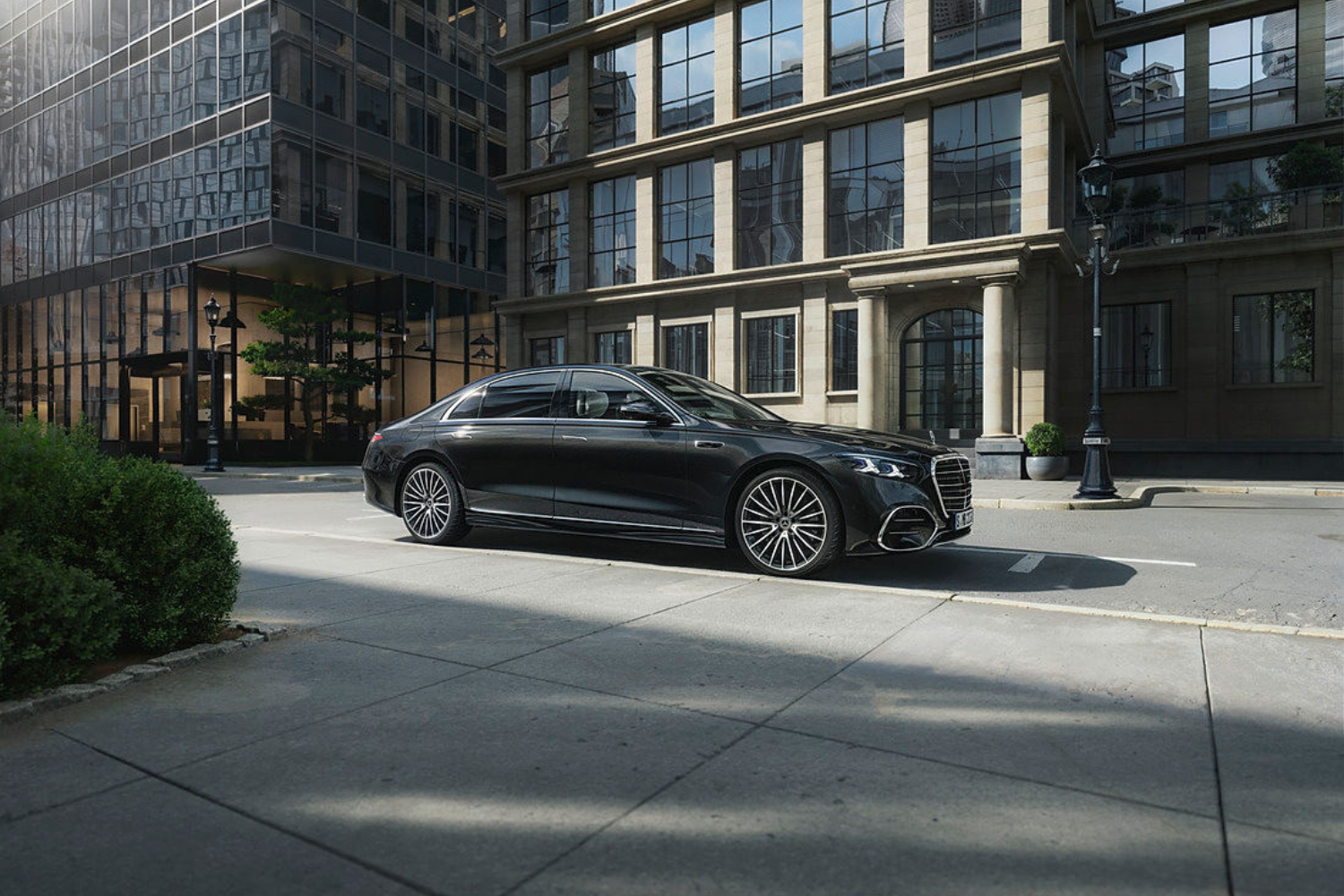 Mercedes-Benz S-Class parked