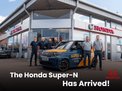 The Honda Super-N Has Arrived at Startin Honda Worcester