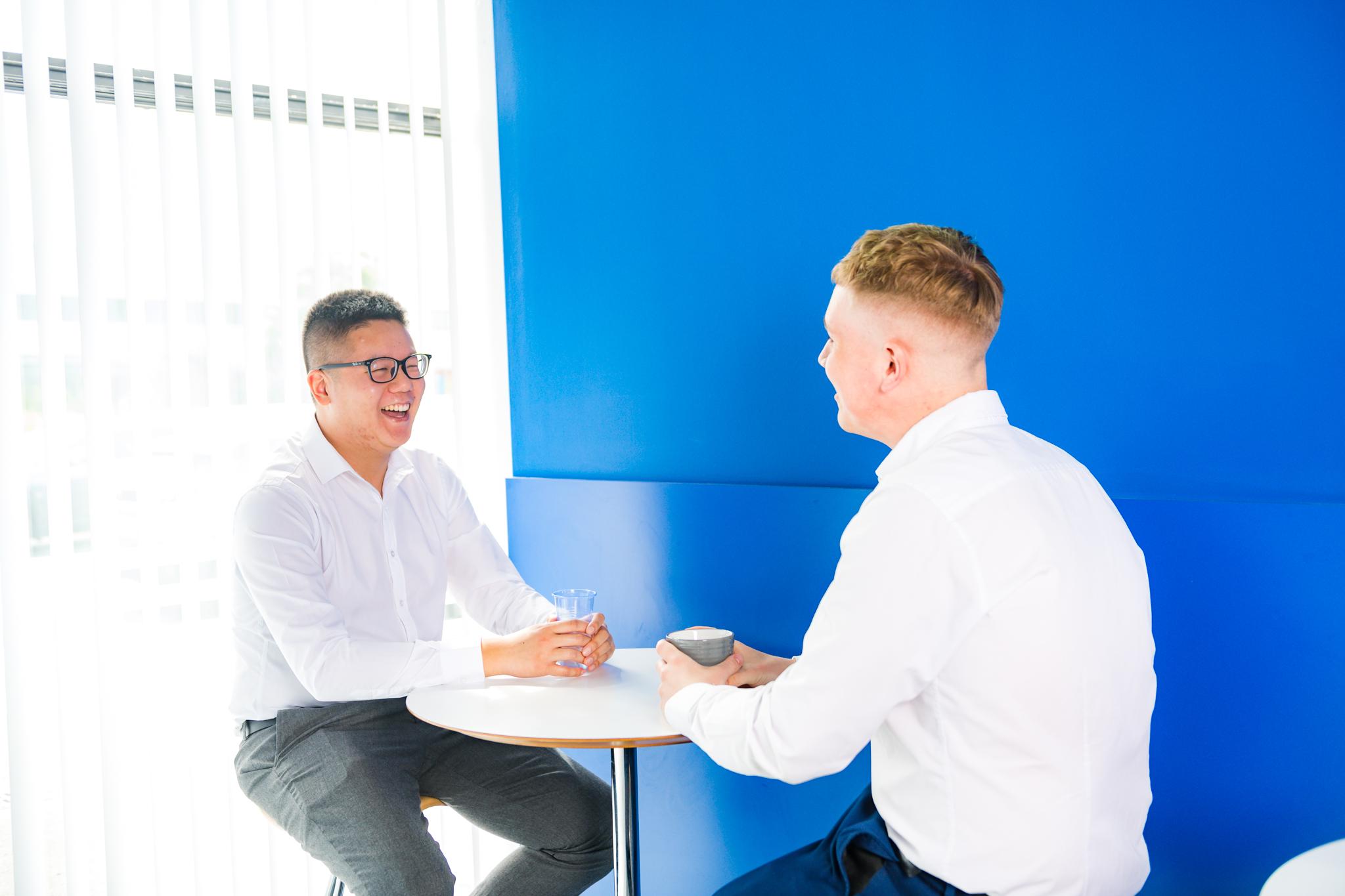 Agnew Leasing discuss products & services to customer