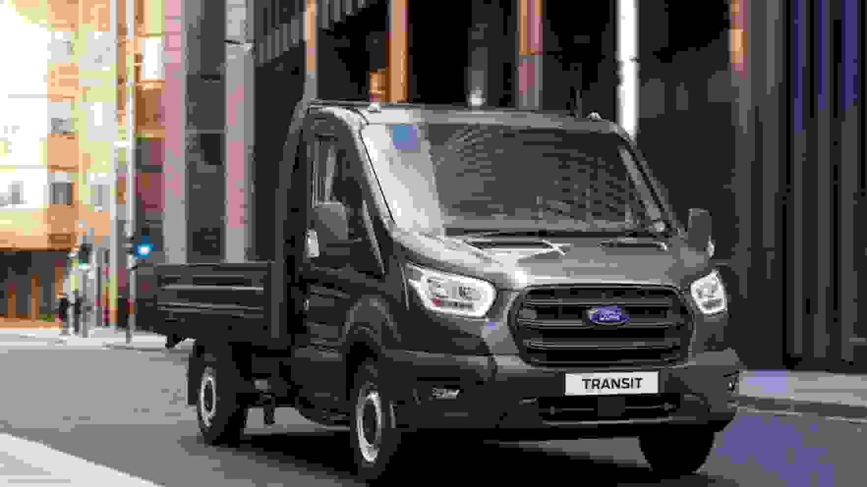 Side view of the Ford Transit Chassis Cab  from £20,329.64