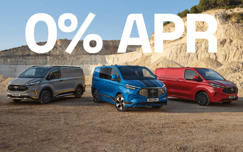 Transit Custom with 0% APR