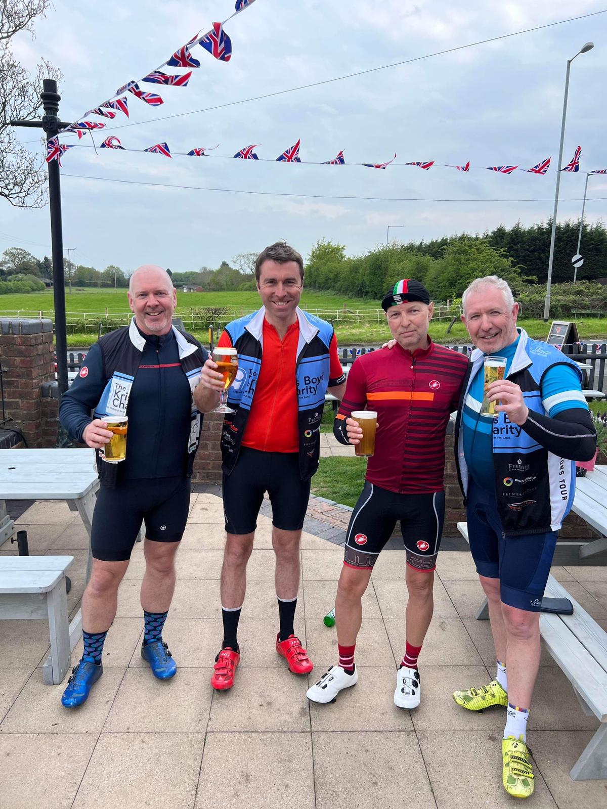 Jim Bertram, Head of Business Vauxhall, completes 400 miles in 4 days across 4 countries